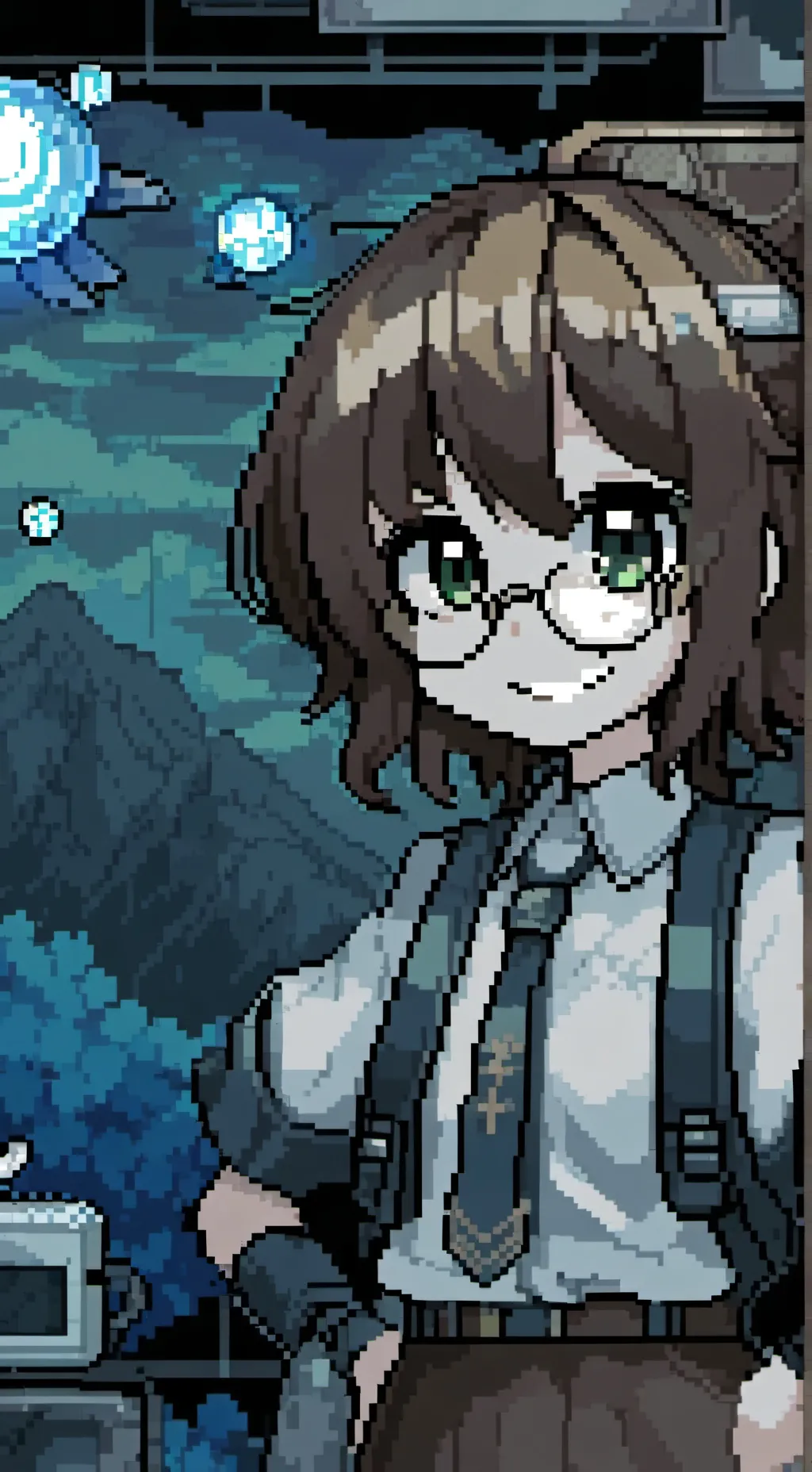 ai character: ⭐👓 ° — HIKARU background
