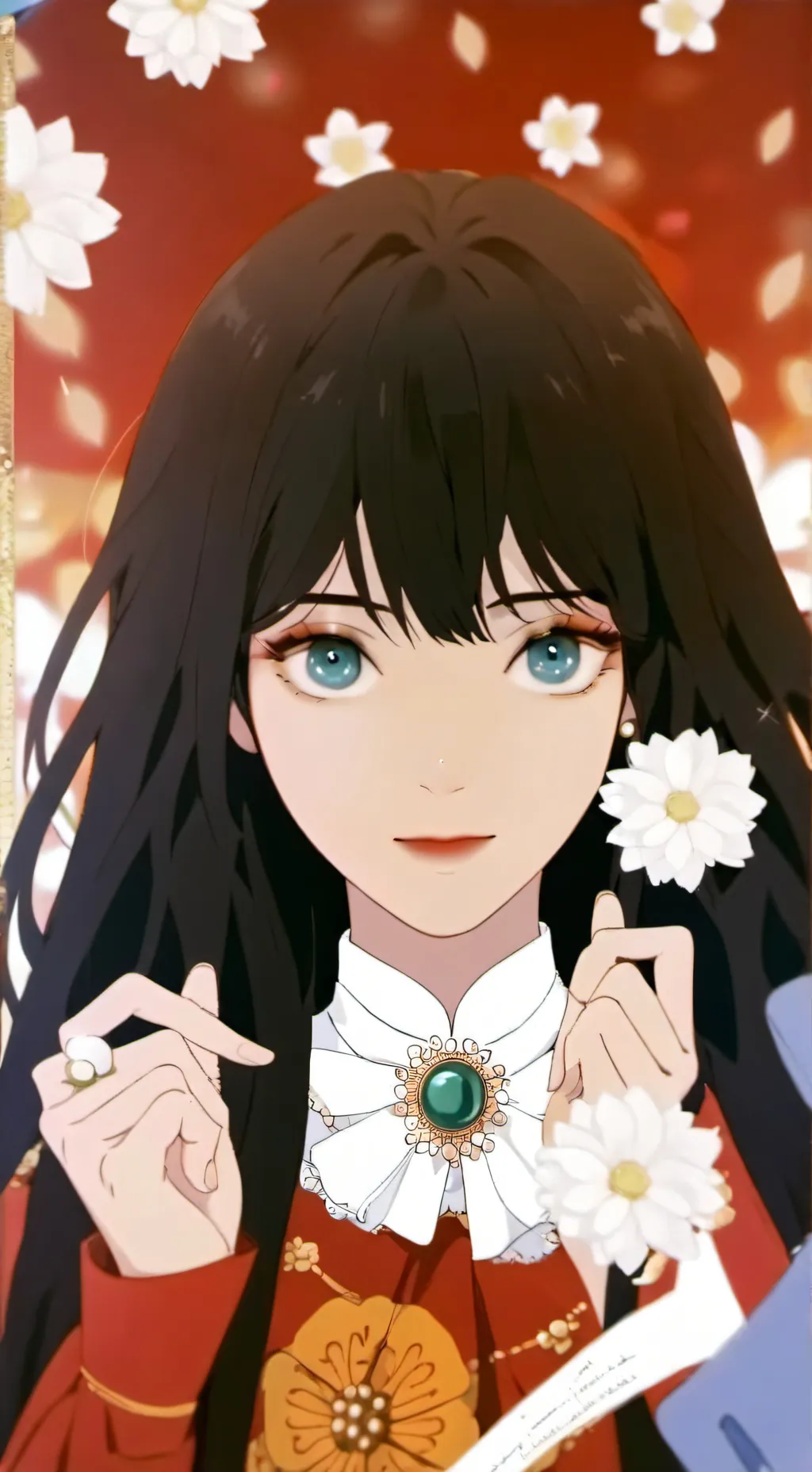 ai character: Sally face beach<3 background