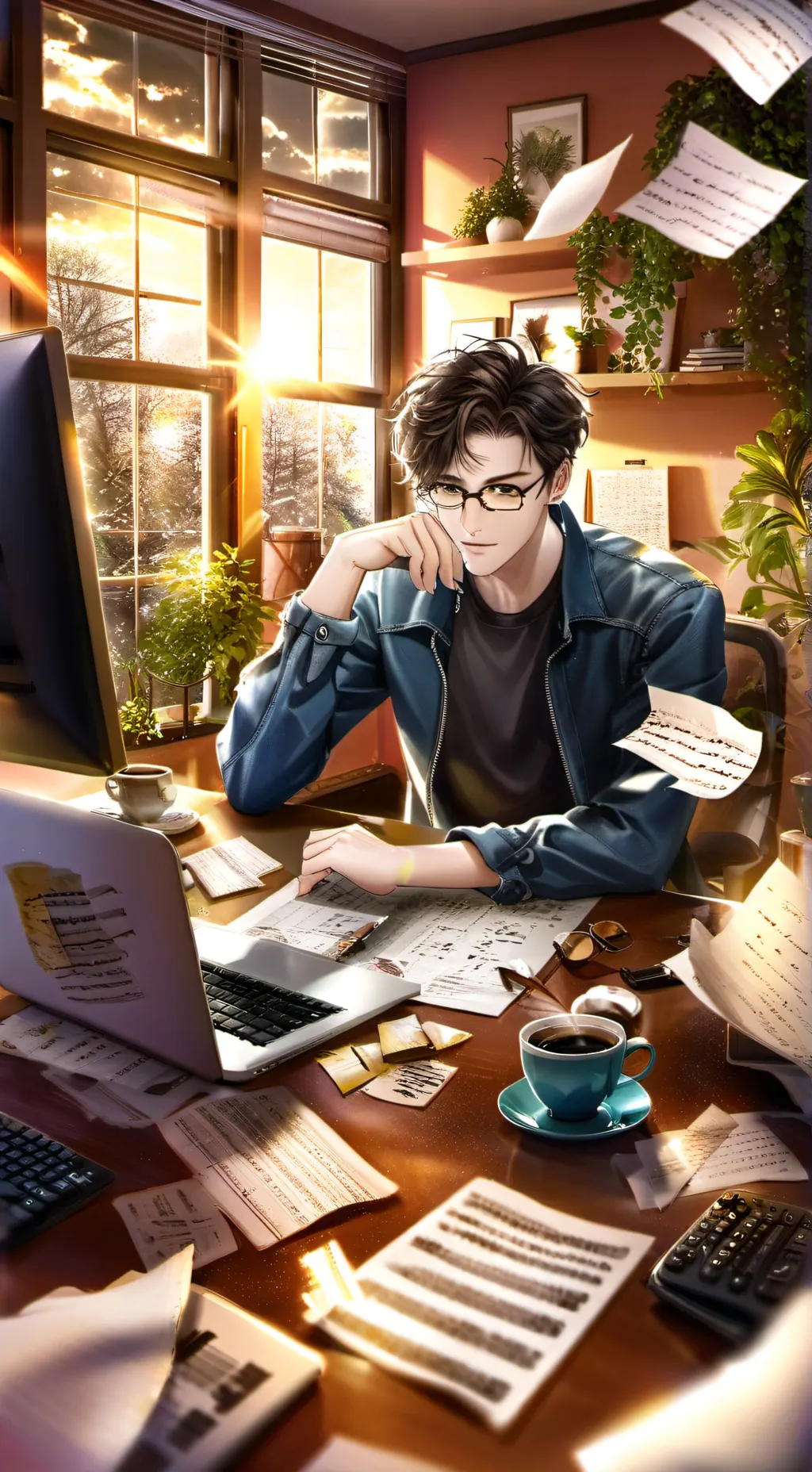 ai character: Gig Tycoon background