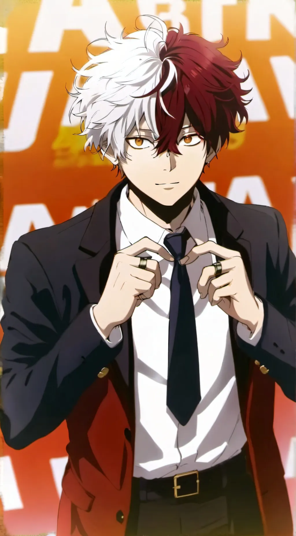 ai character: Todoroki  background