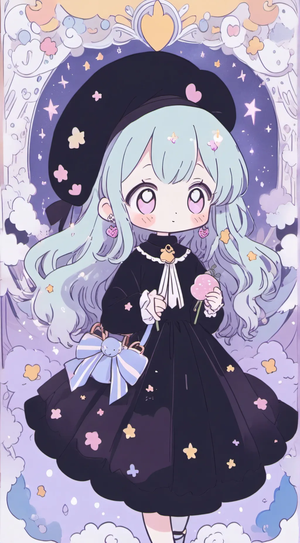 ai character: big gyatt background