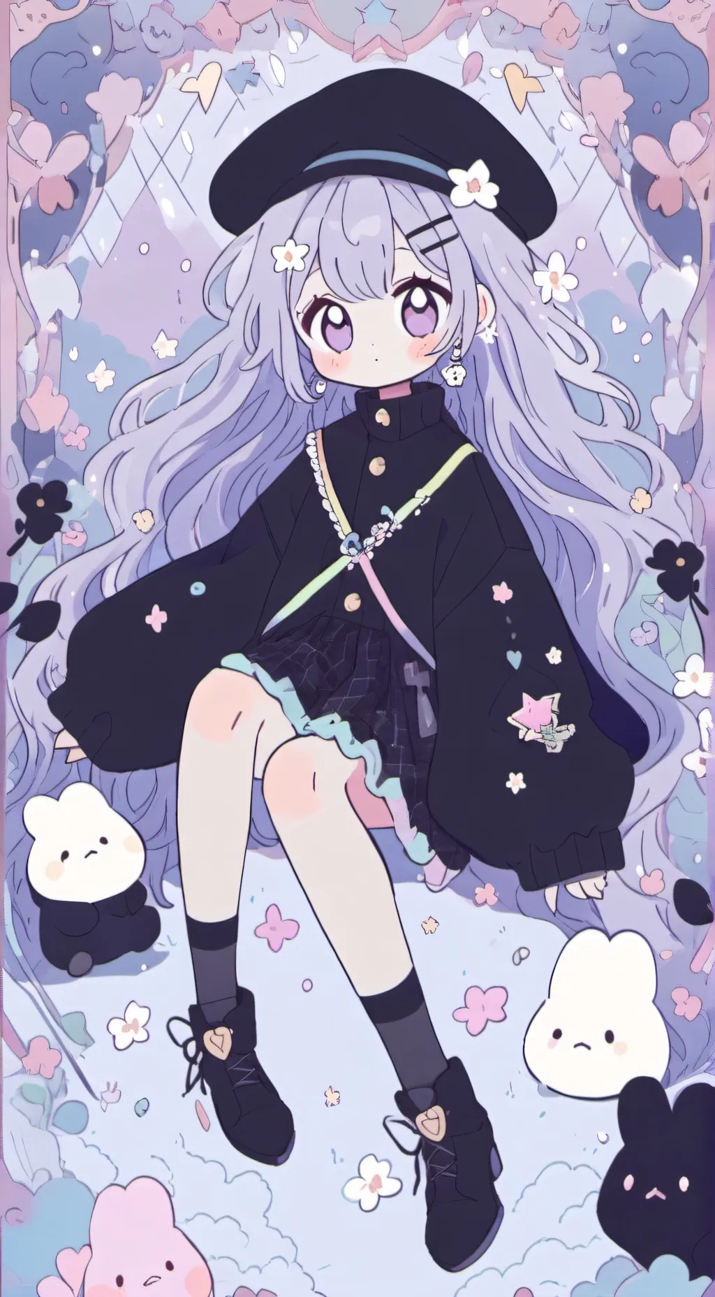 ai character: bakufille background