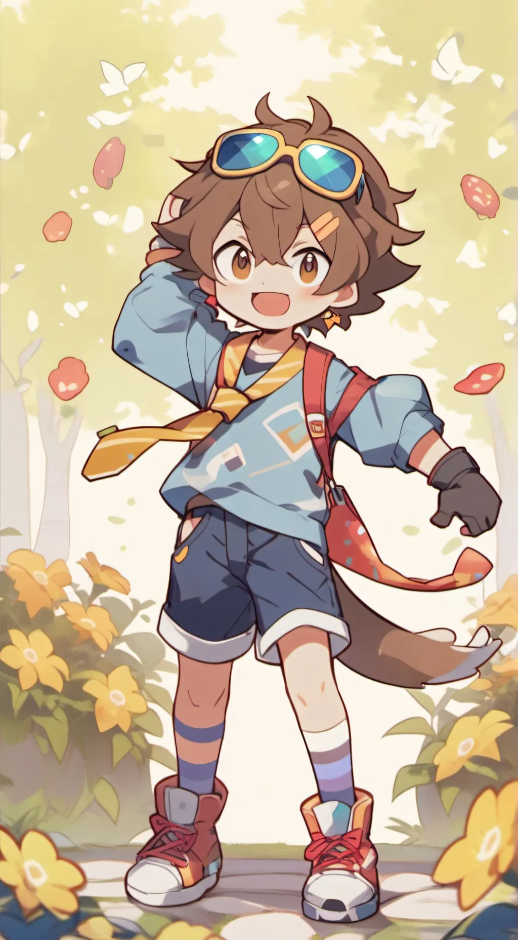 ai character: Nico! background