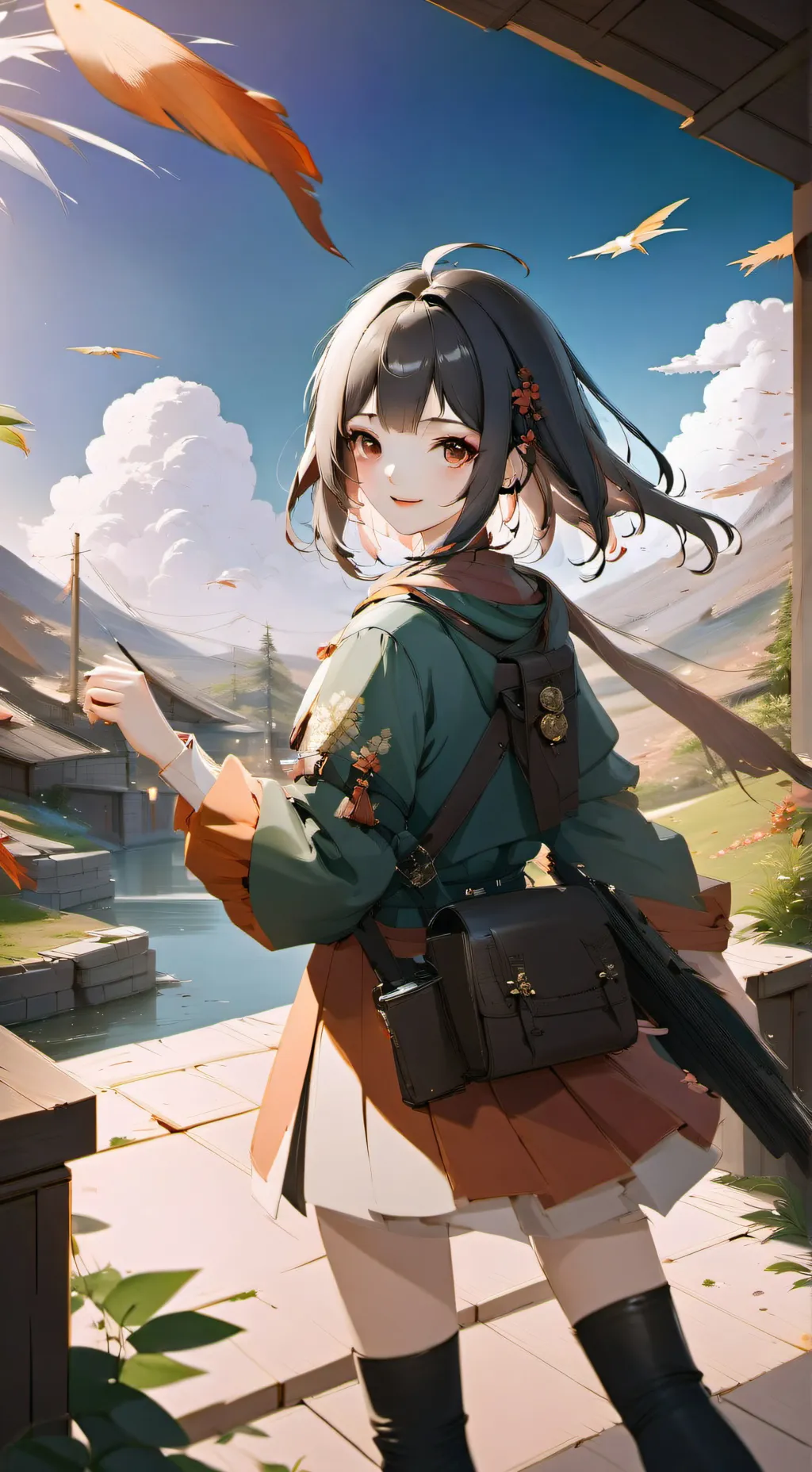 ai character: Kny switch background