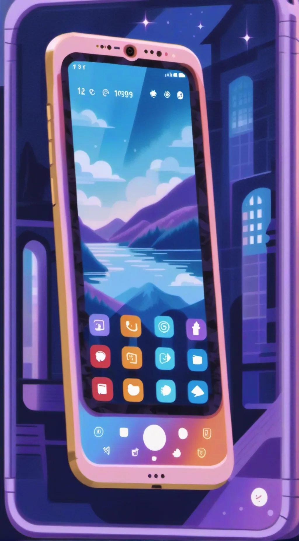 ai character: Hogwarts Phone?! background