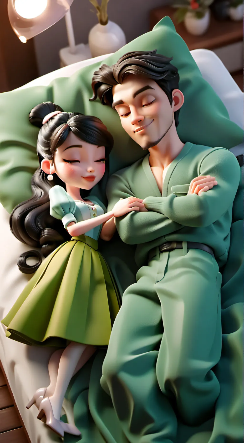 ai character: counting background