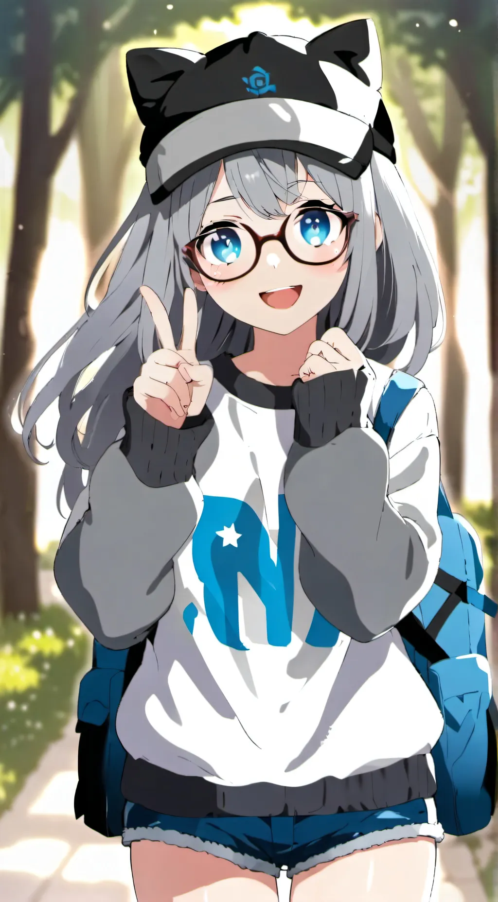 ai character: Emmy  background