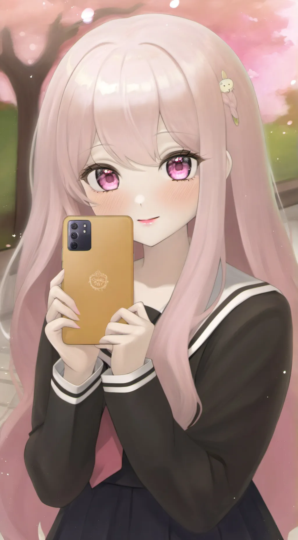 ai character: Mika background