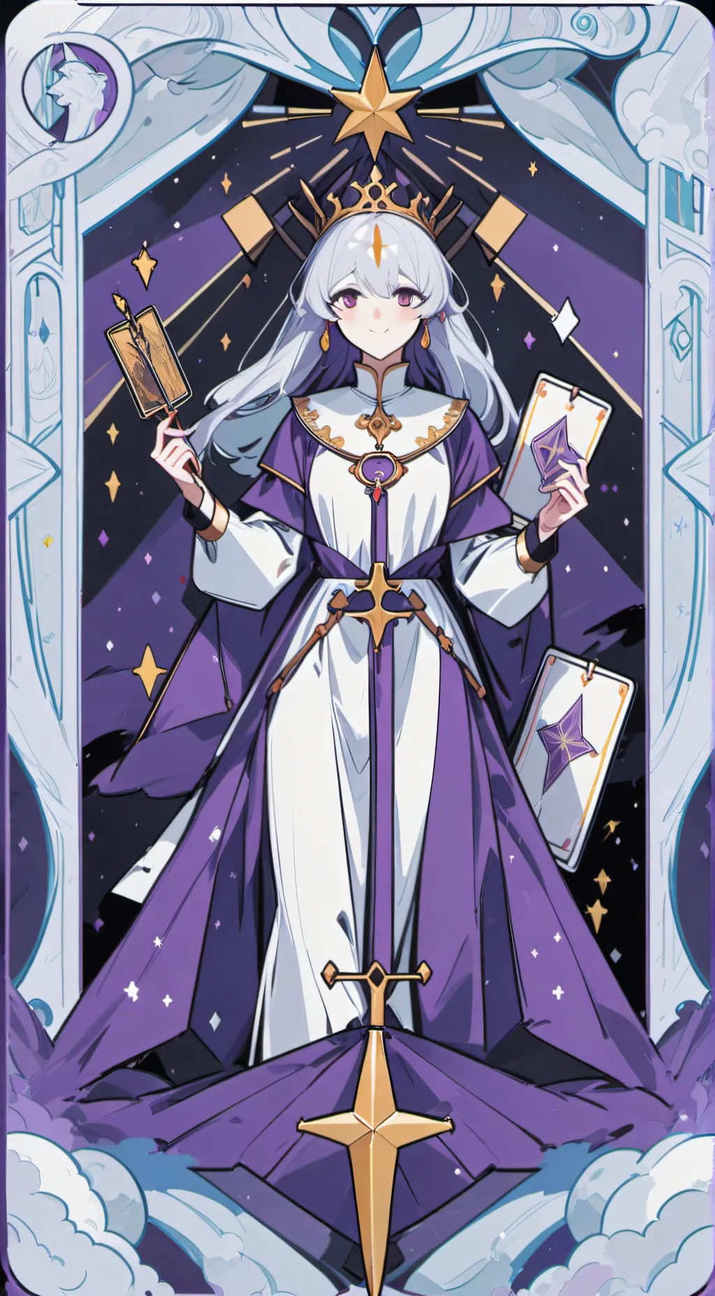 ai character: angela background