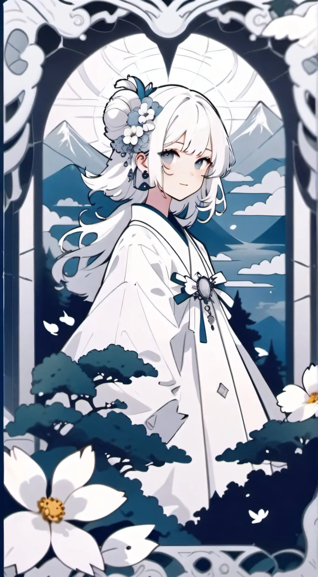 ai character: Wuenda en español  background