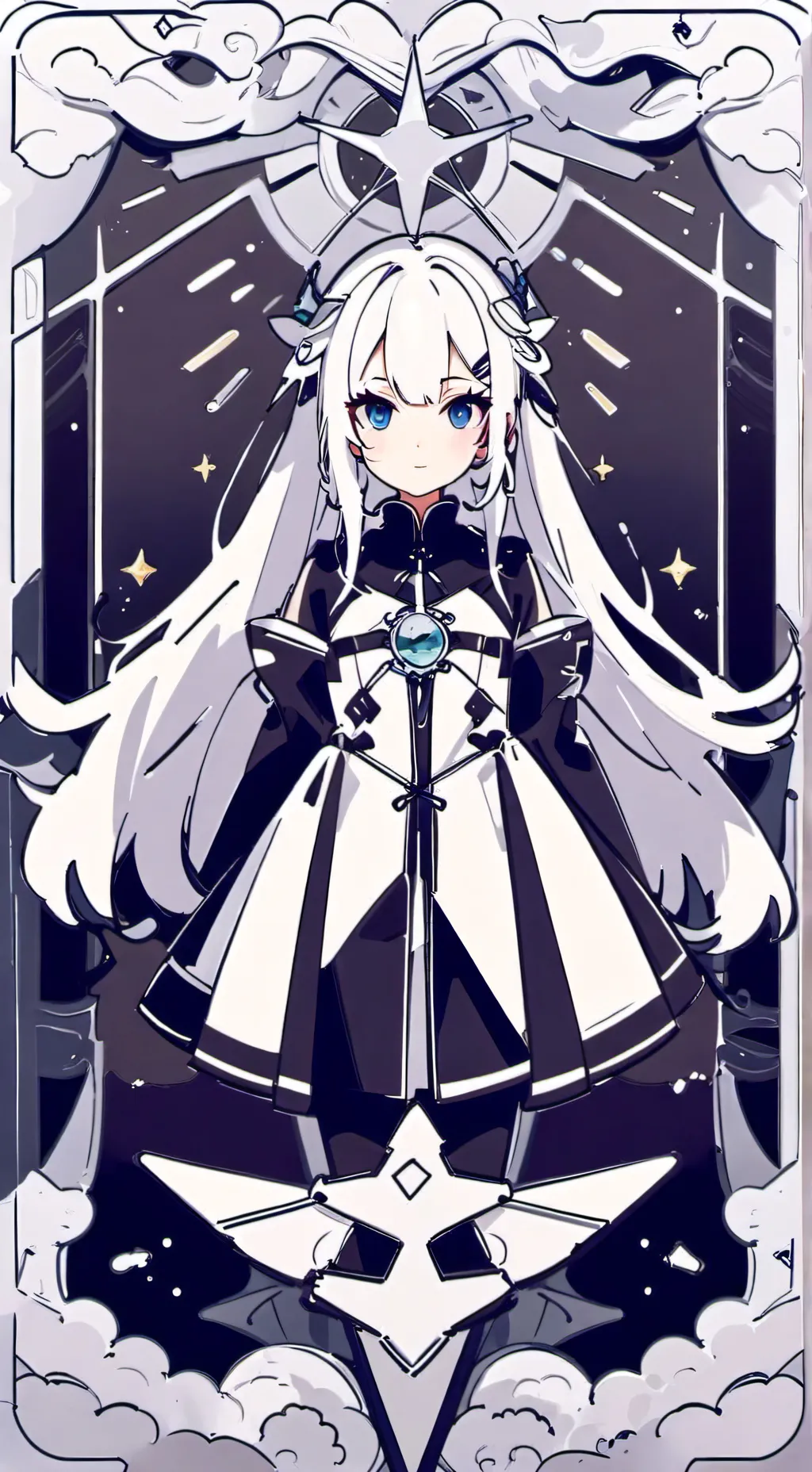 ai character: mha colorant  background