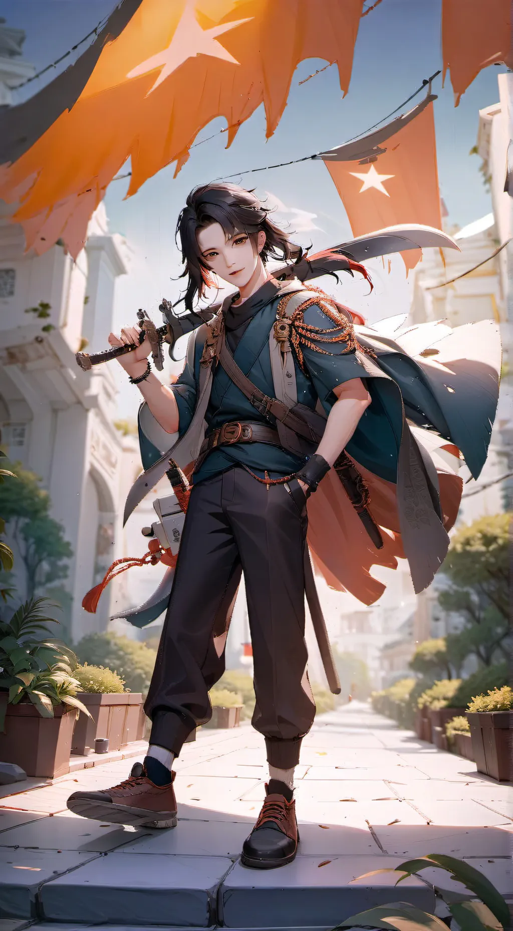 ai character: Kyle background