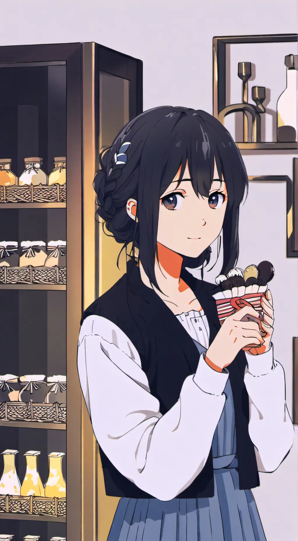 ai character: Ashley background