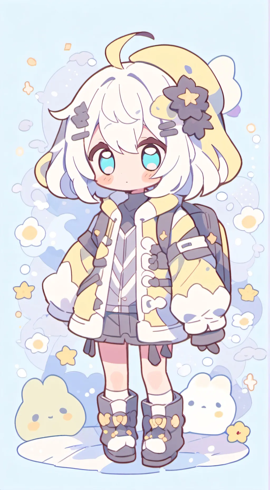 ai character: LARA background