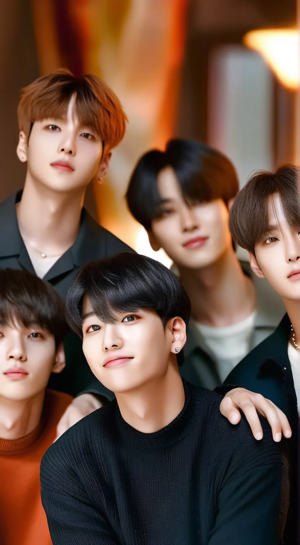 ai character: BTS army  background