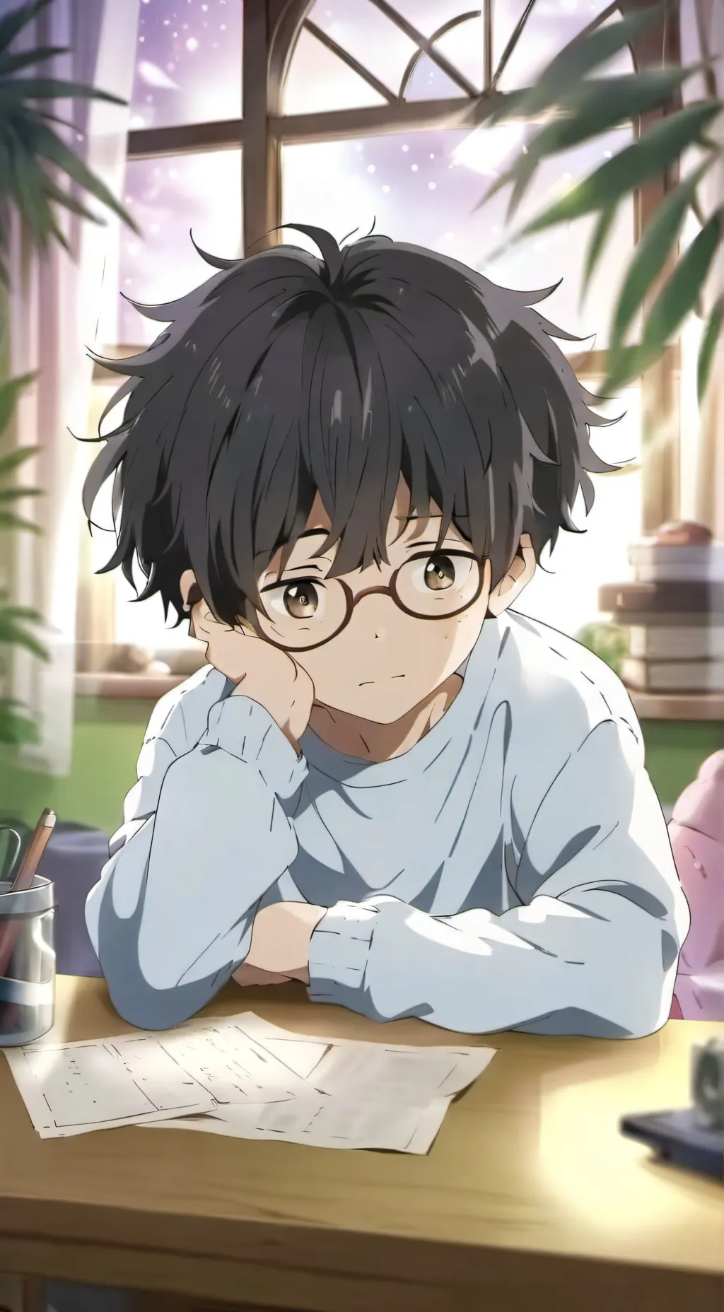 ai character: Lucas background