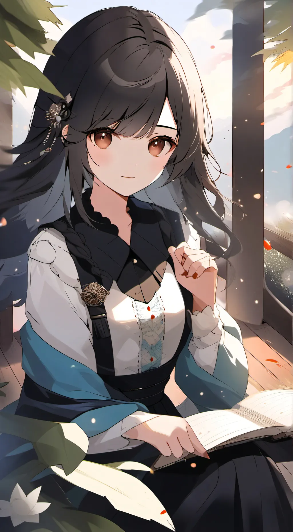 ai character: try not to say tv background