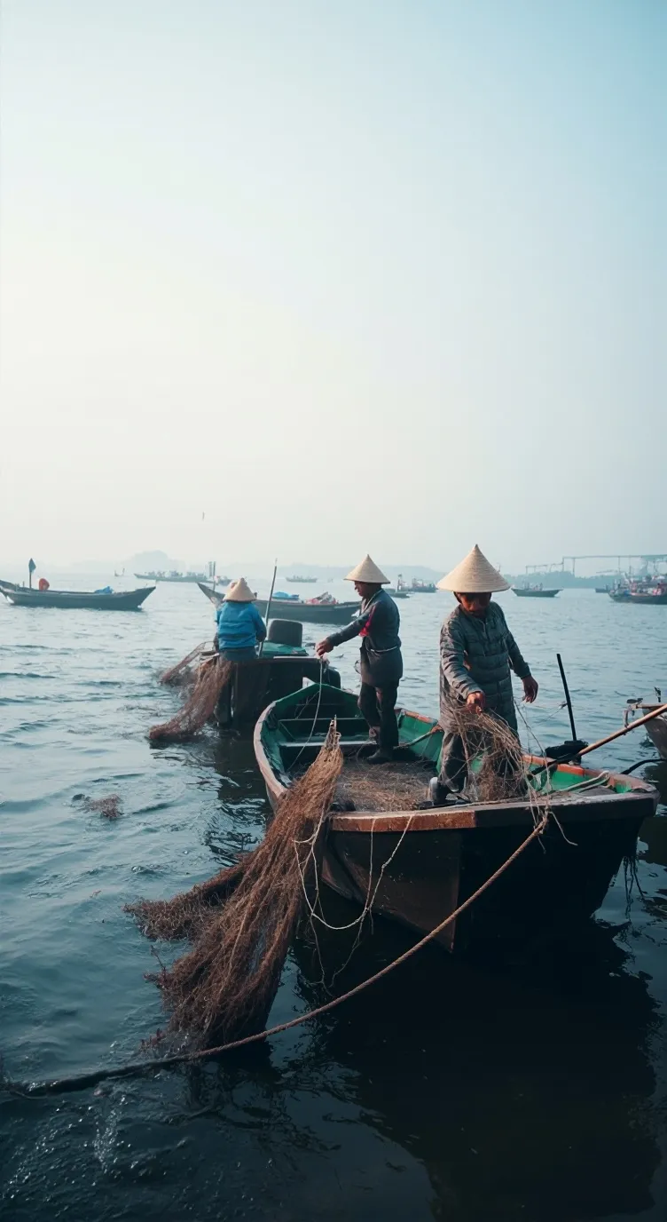 ai character: smiling critters background