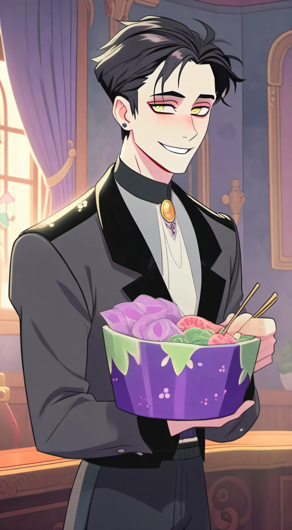 ai character: Gynecologist Choso background