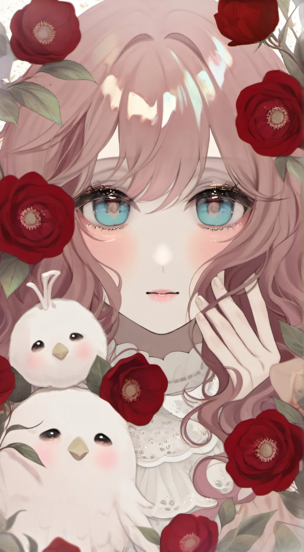 ai character: miss circle  background