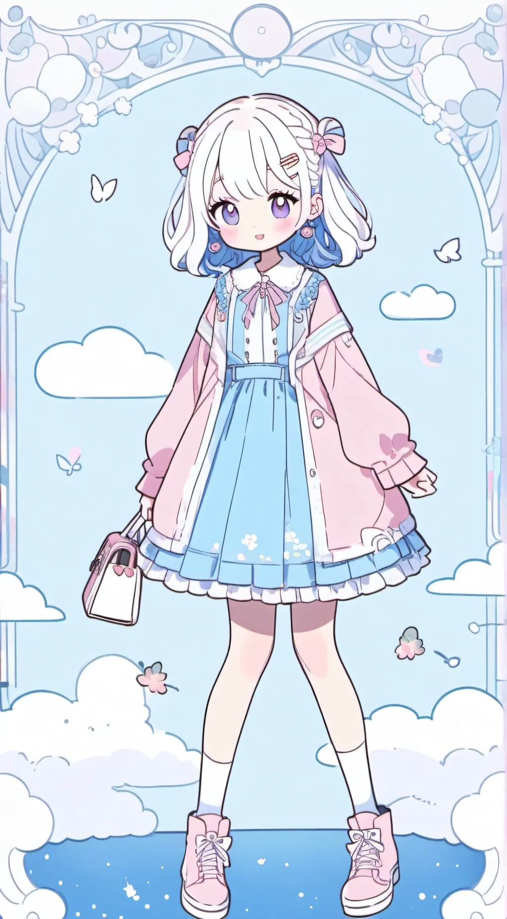 ai character: pac man background