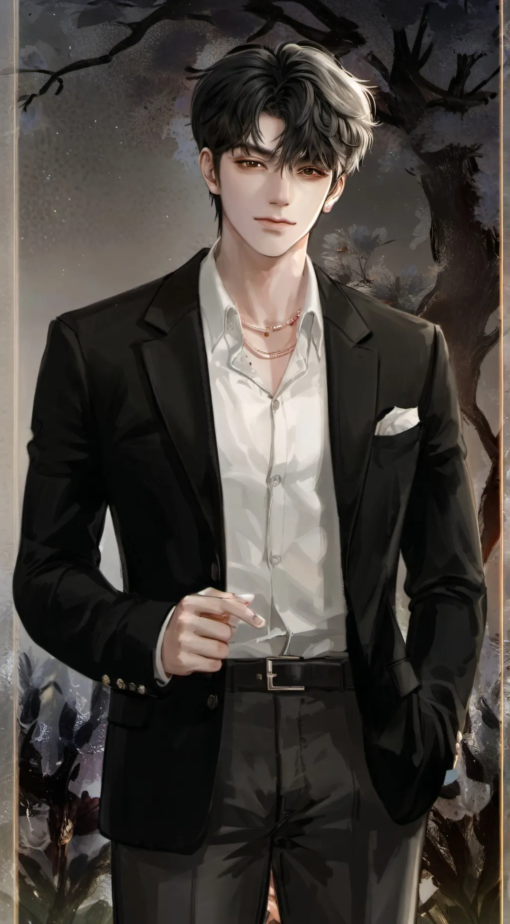 ai character: Kiefer background