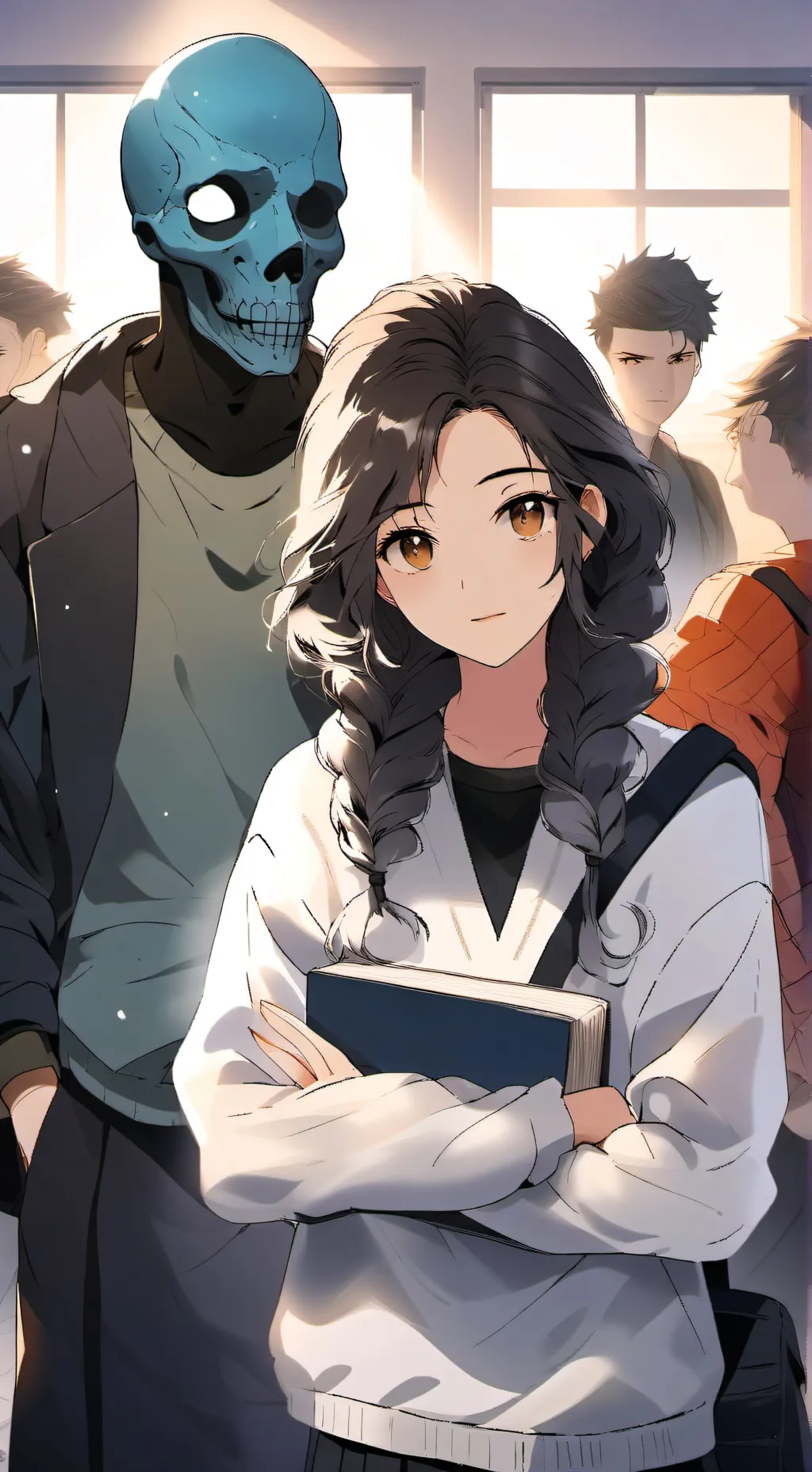 ai character: Tiffany  background