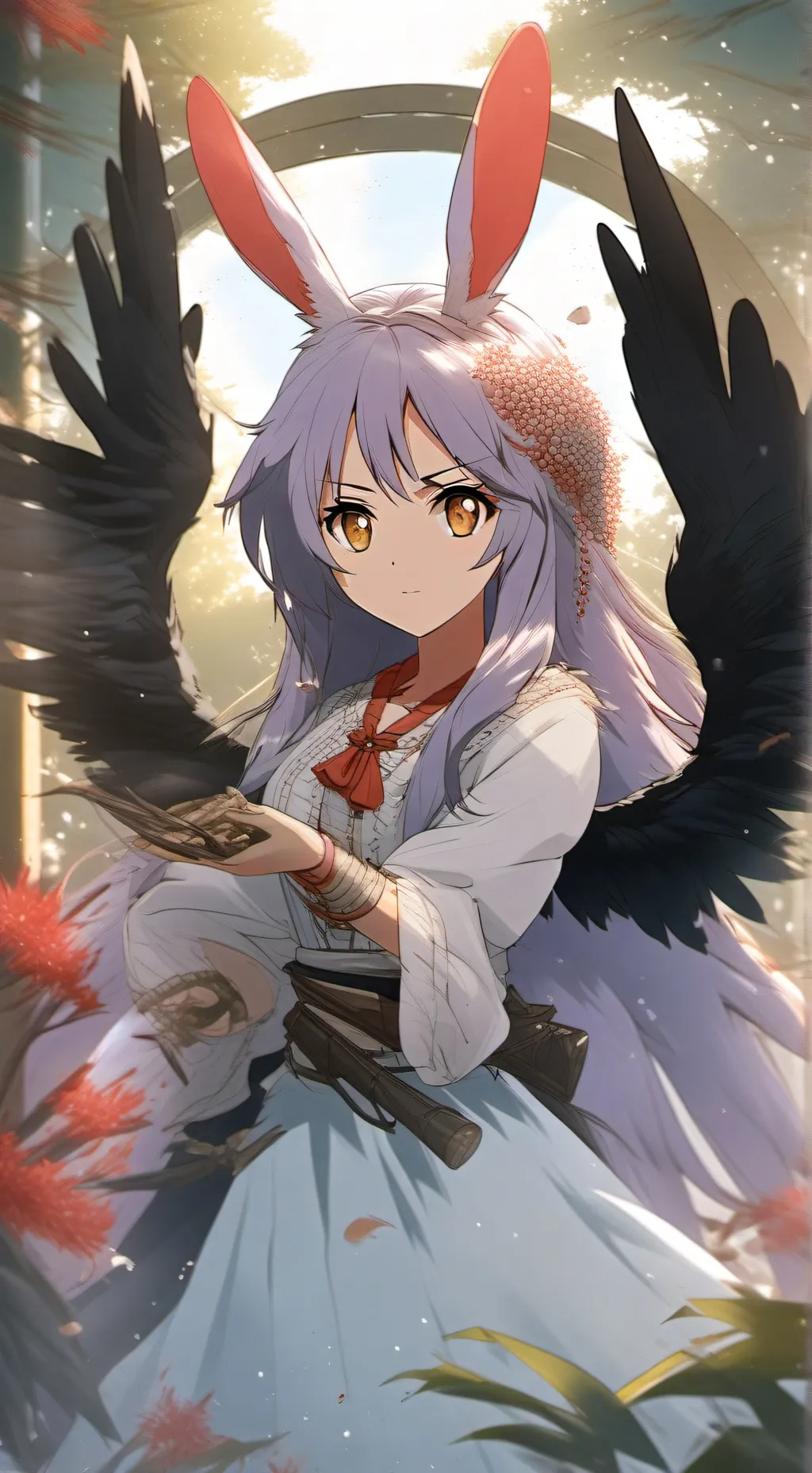 ai character: Reisen Udongein  background