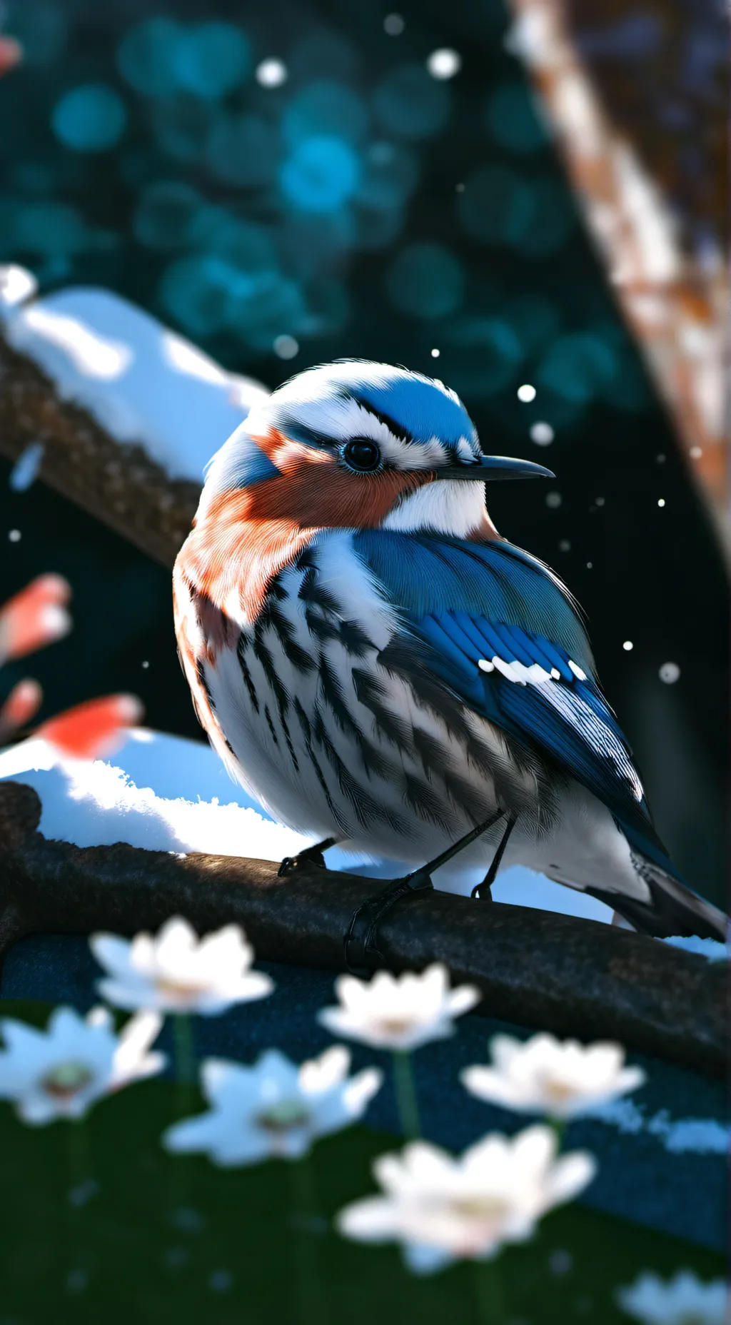 ai character: jevin x black background