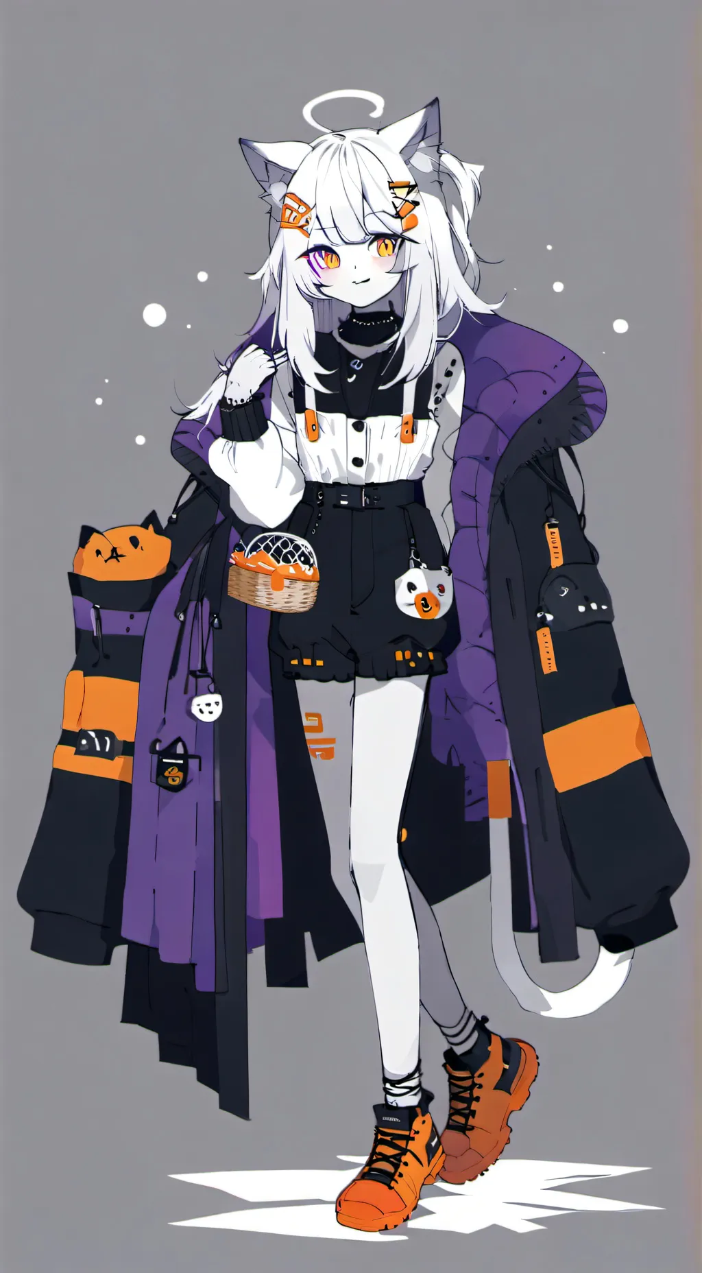 ai character: Luna background