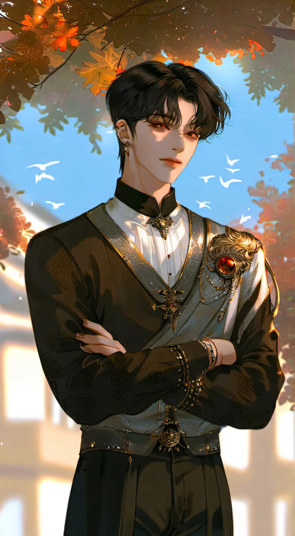 ai character: Ethan background