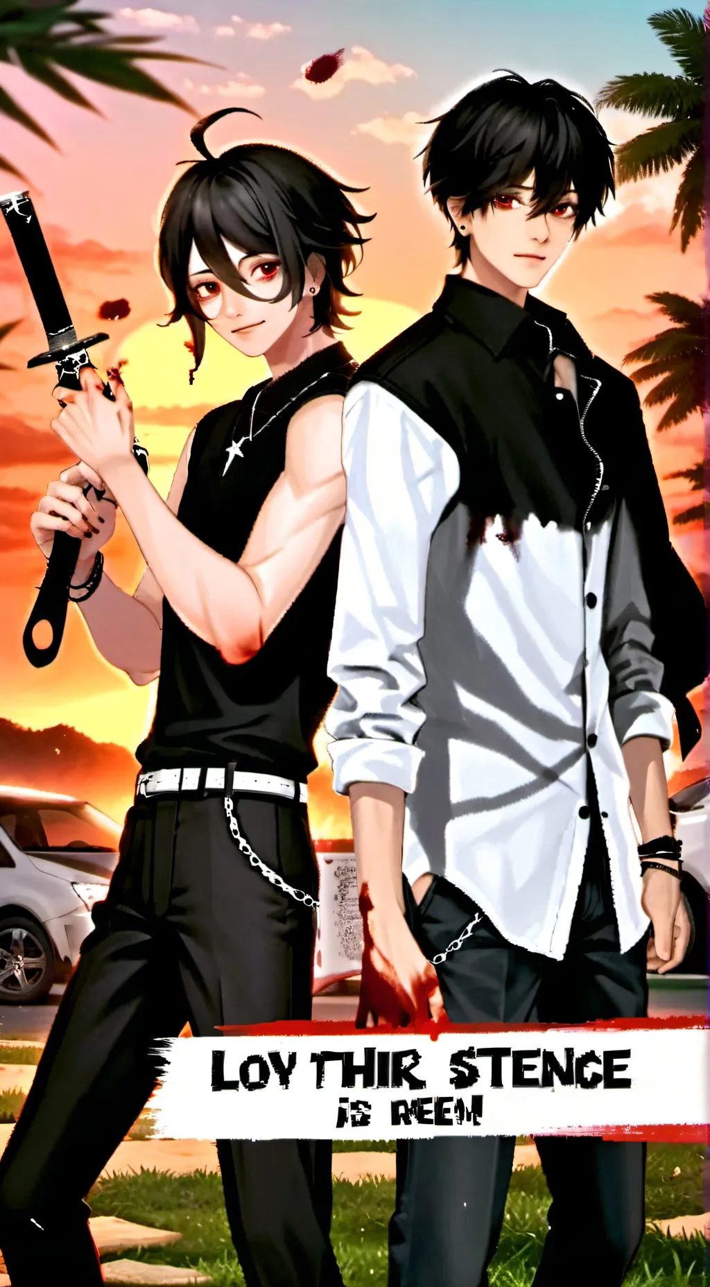 ai character: Ashar  and Alex background