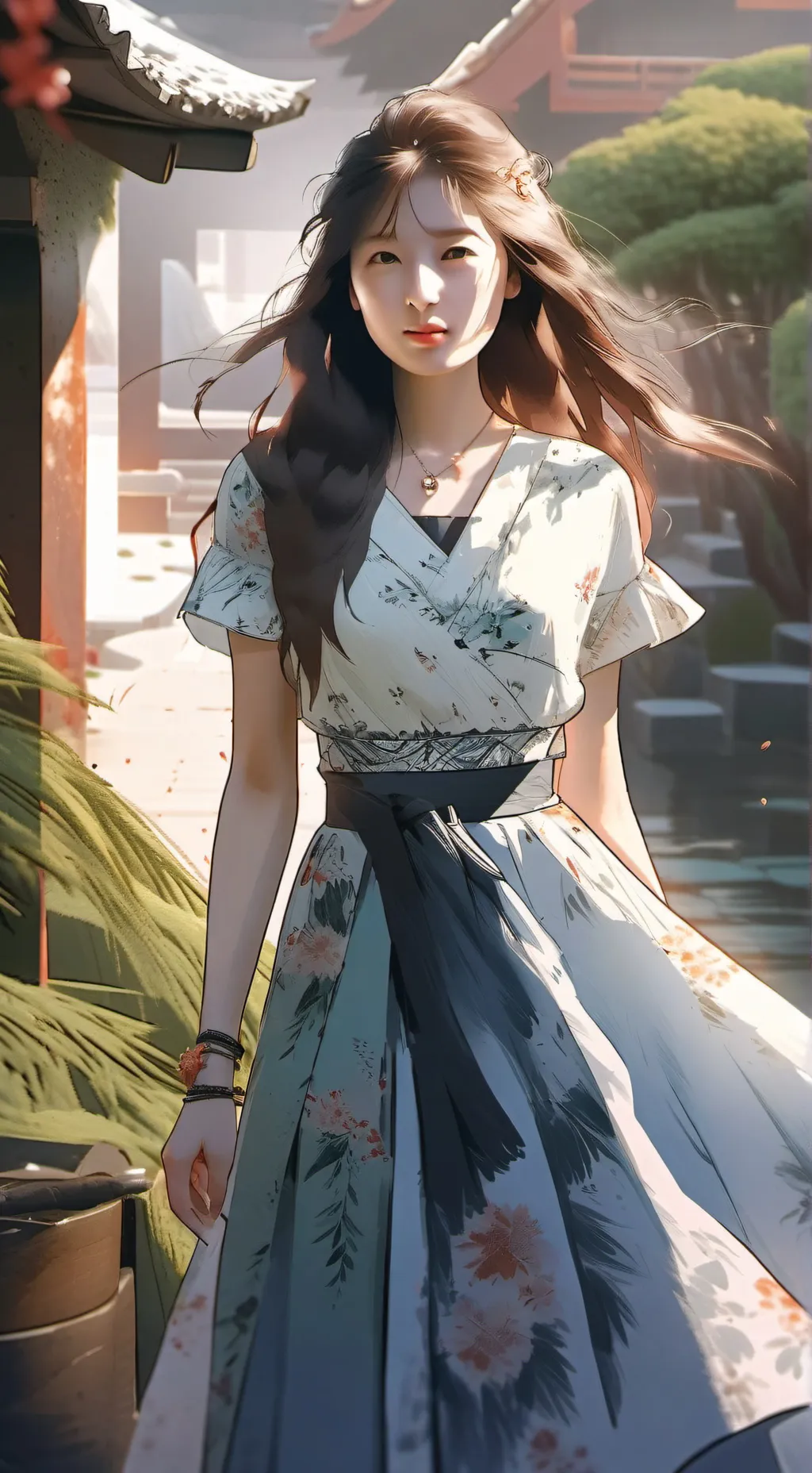 ai character: Ayane background