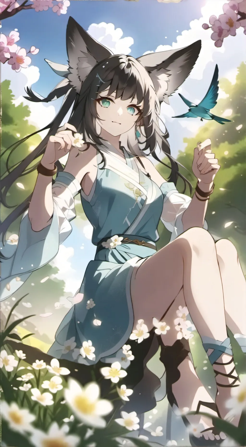 ai character: Lily background