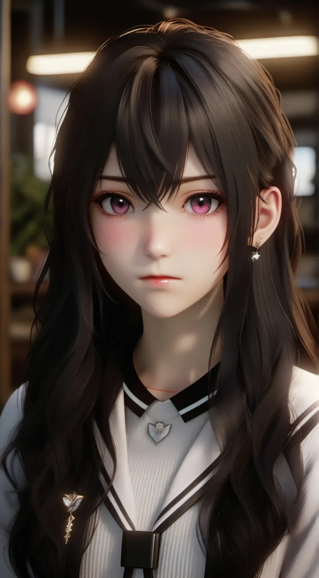 ai character: Kiara background