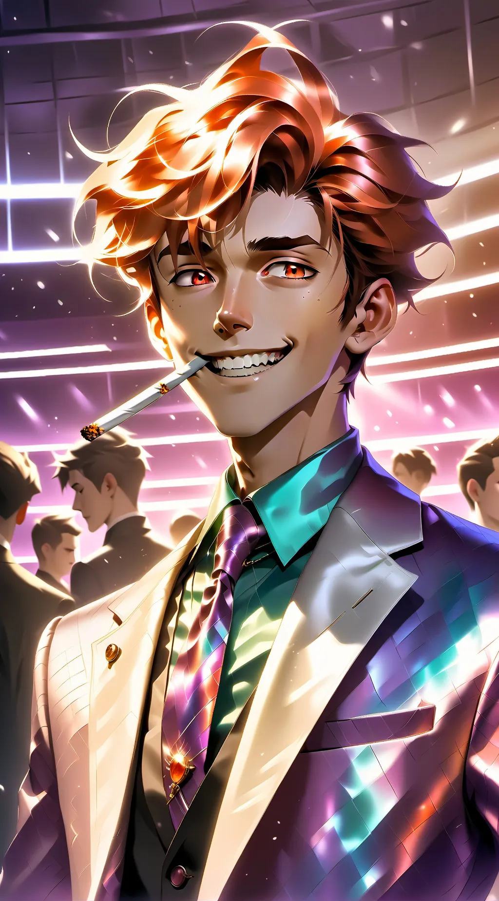 ai character: Cruel Comedian background