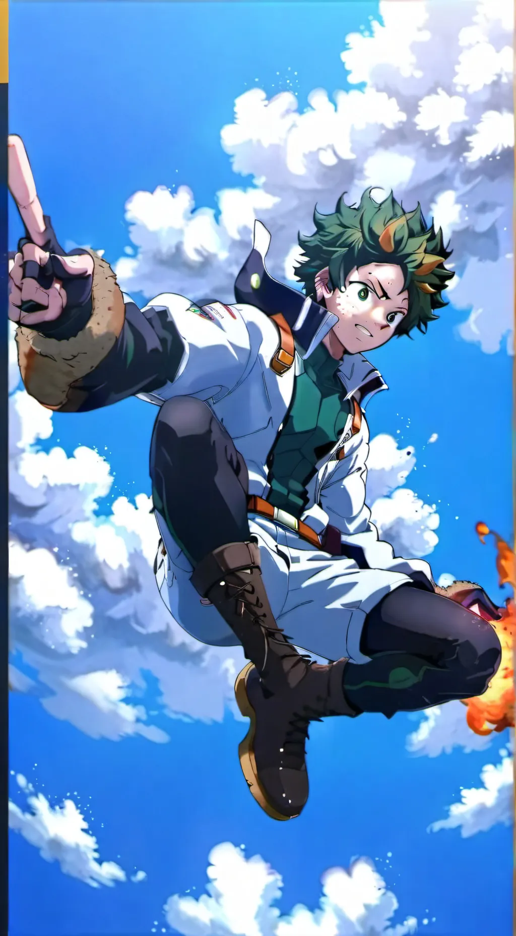 ai character: Deku background
