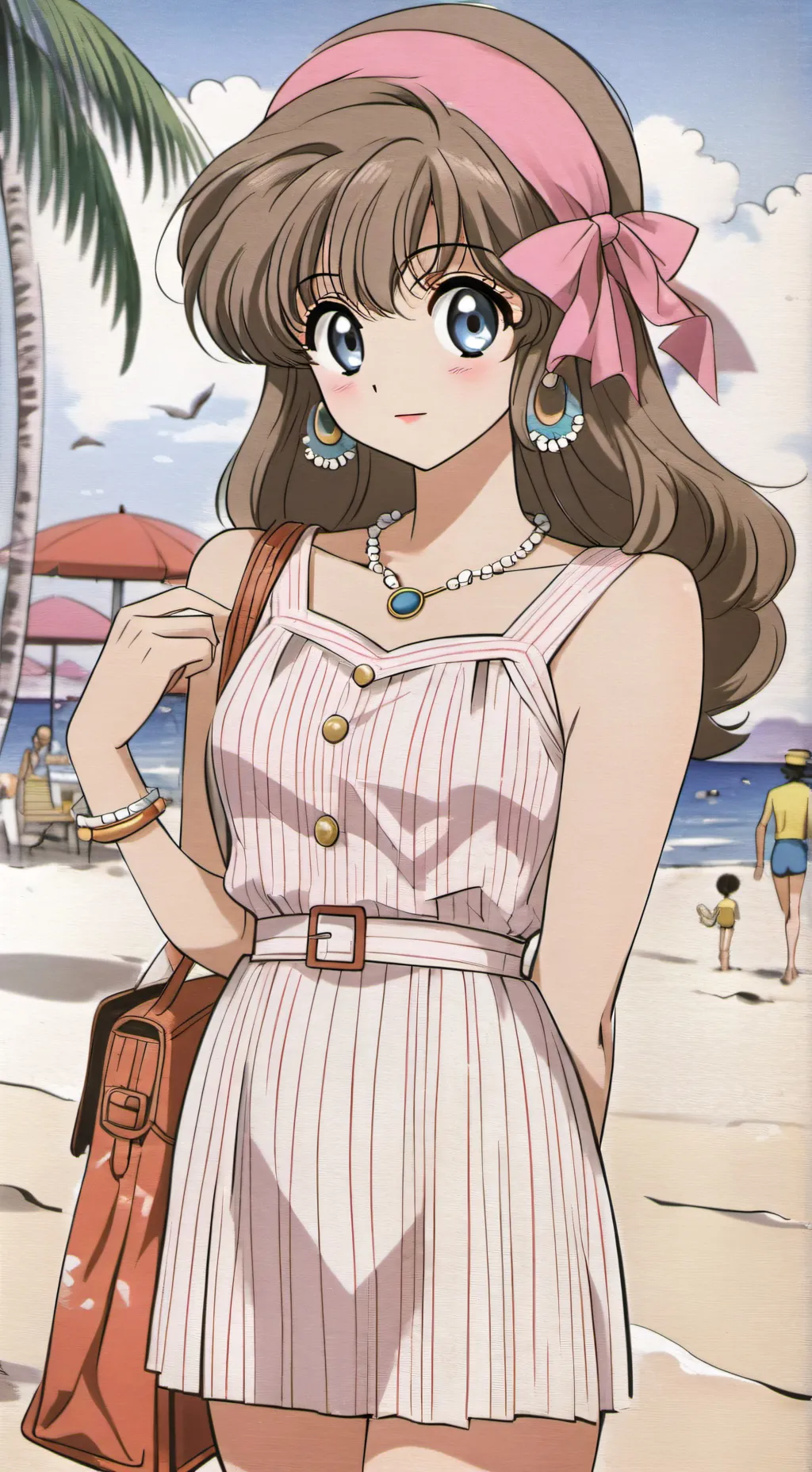 ai character: Hanna  background