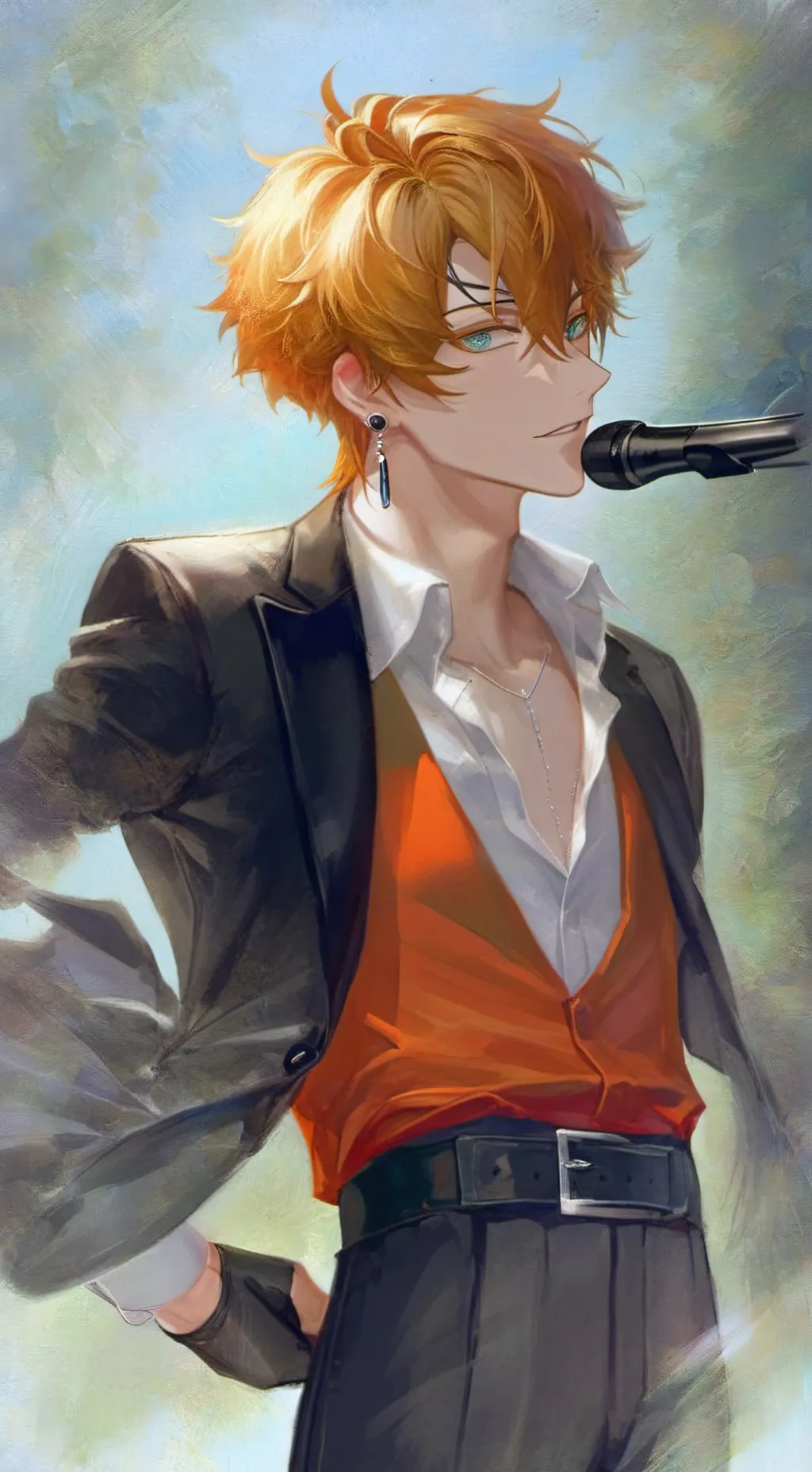 ai character: Коичи background