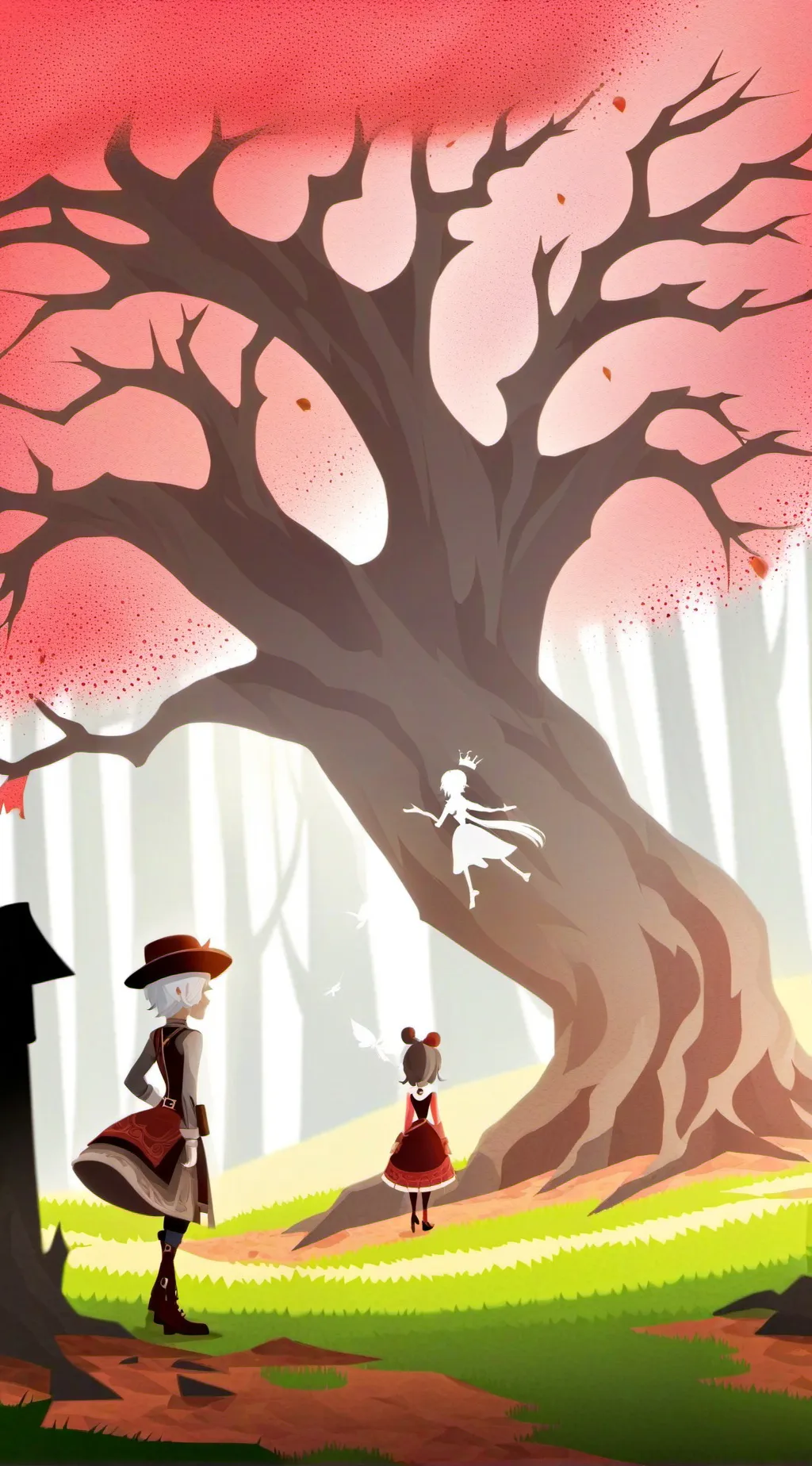 ai character: FAKE PEP (spoopy) background