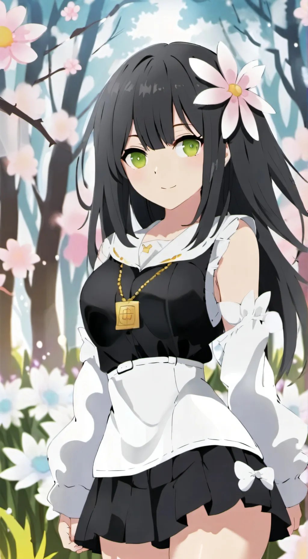 ai character: Vee background