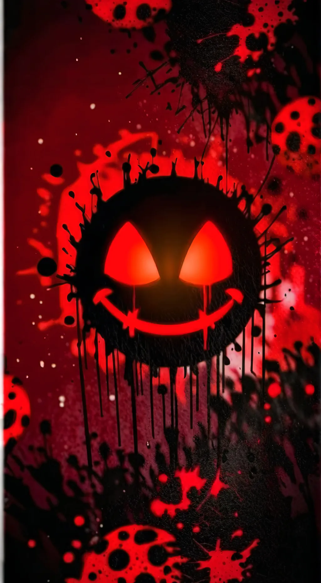 ai character: smile :) background