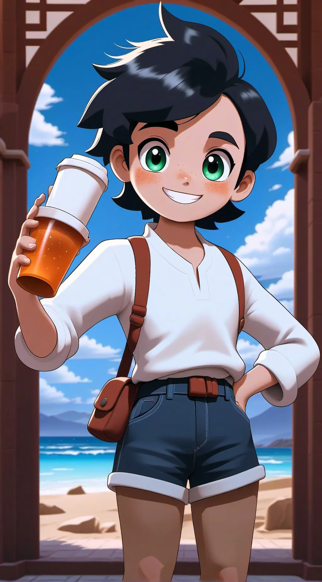 ai character: los sprunkis te od background