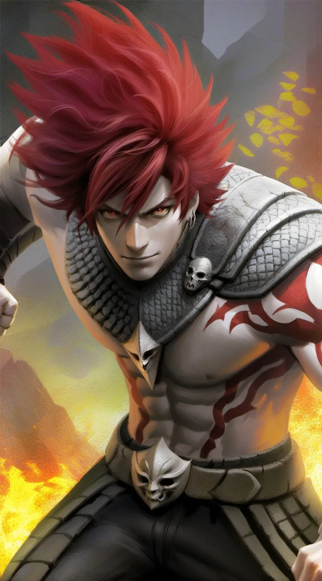 ai character: kirishima background