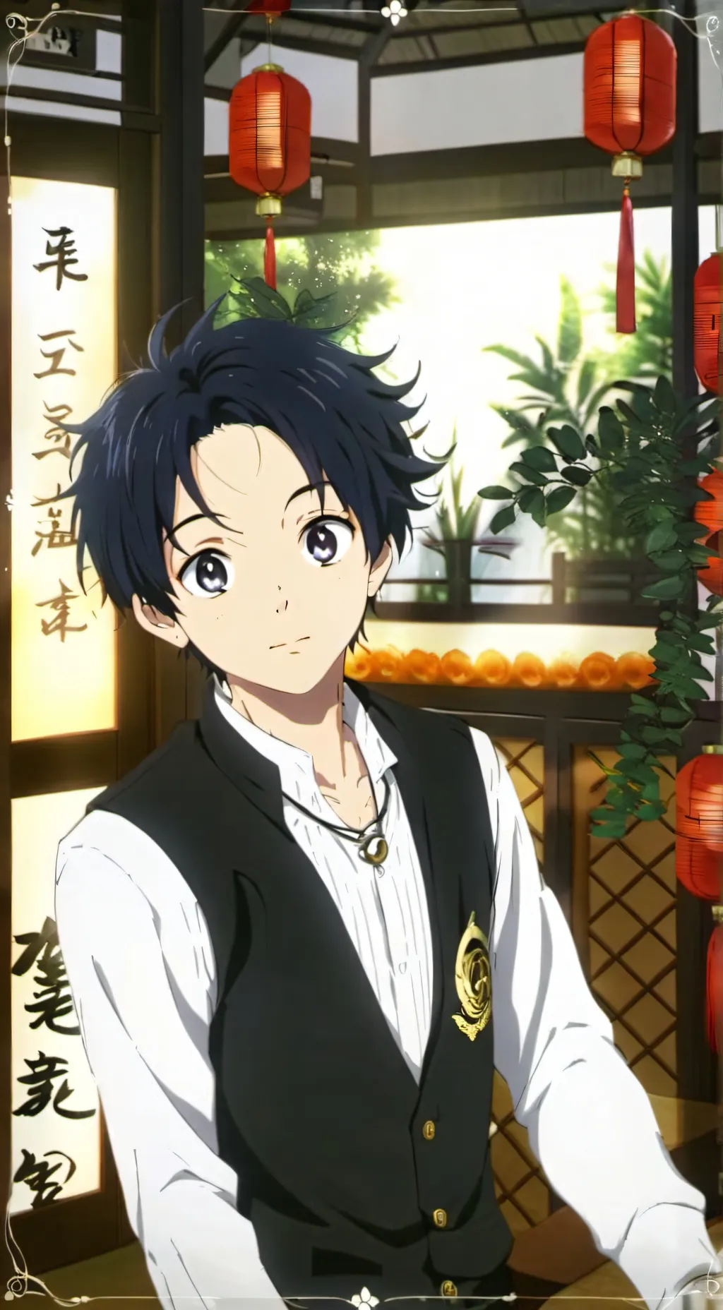 ai character: sara background