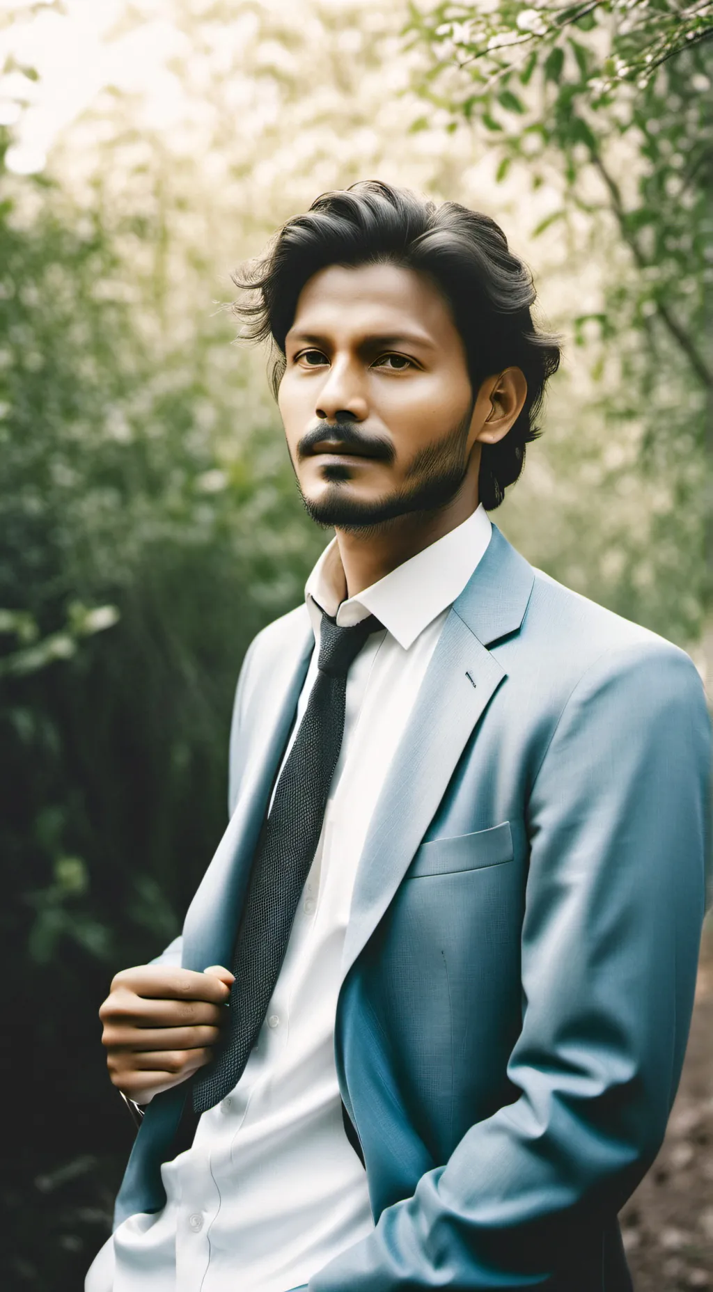 ai character: Sensitive person background