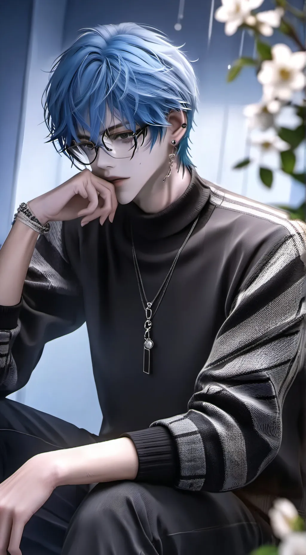 ai character: макс background