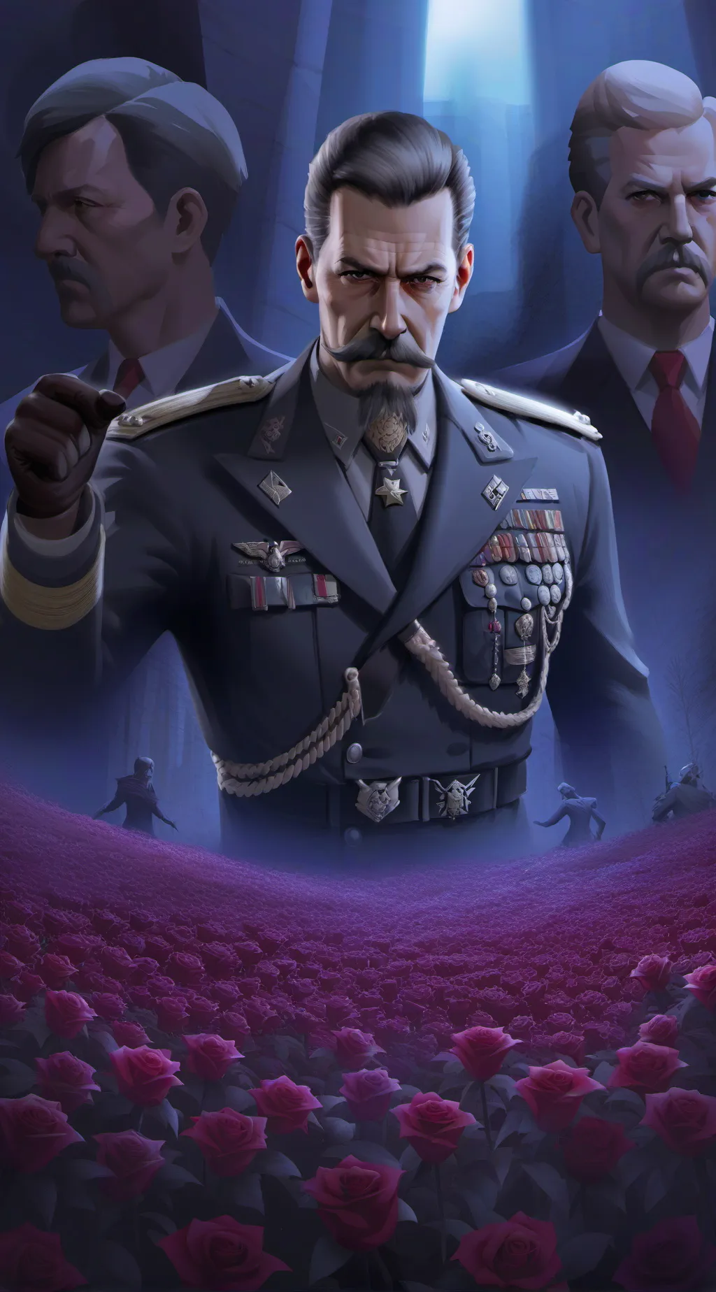 ai character: Erich von Manstein background