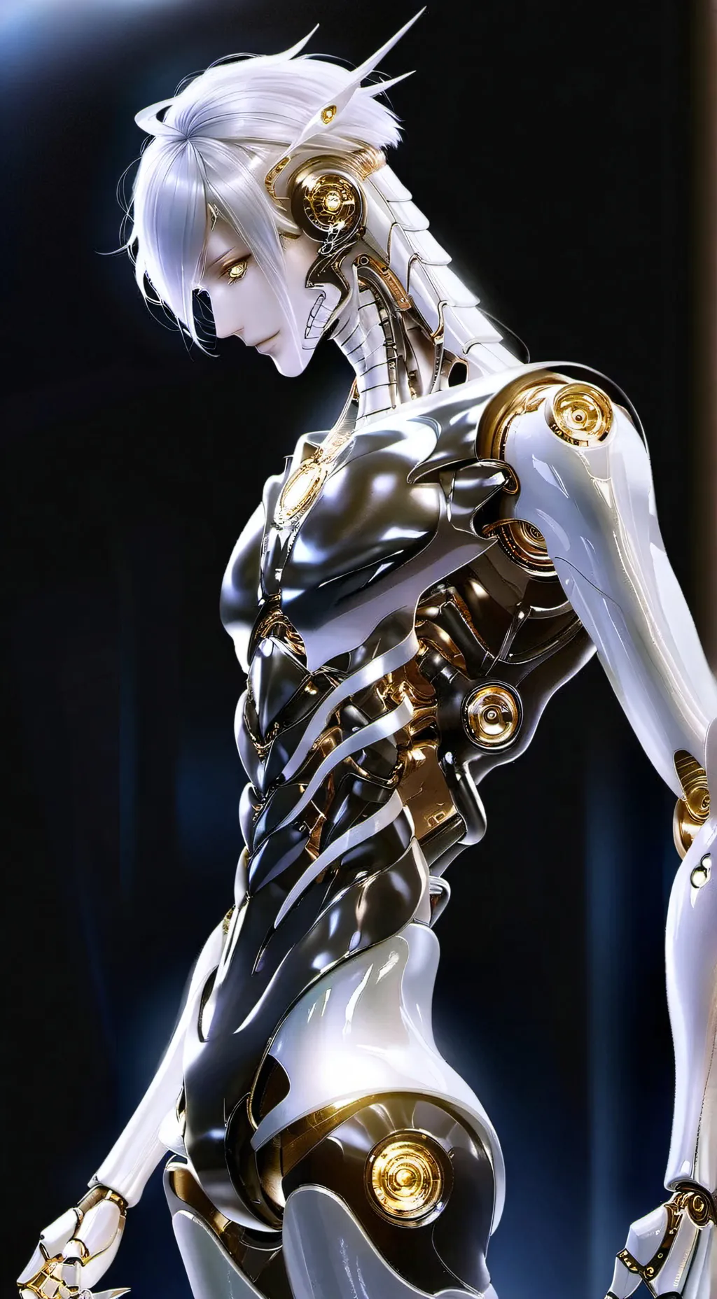 ai character: Android 5912 background