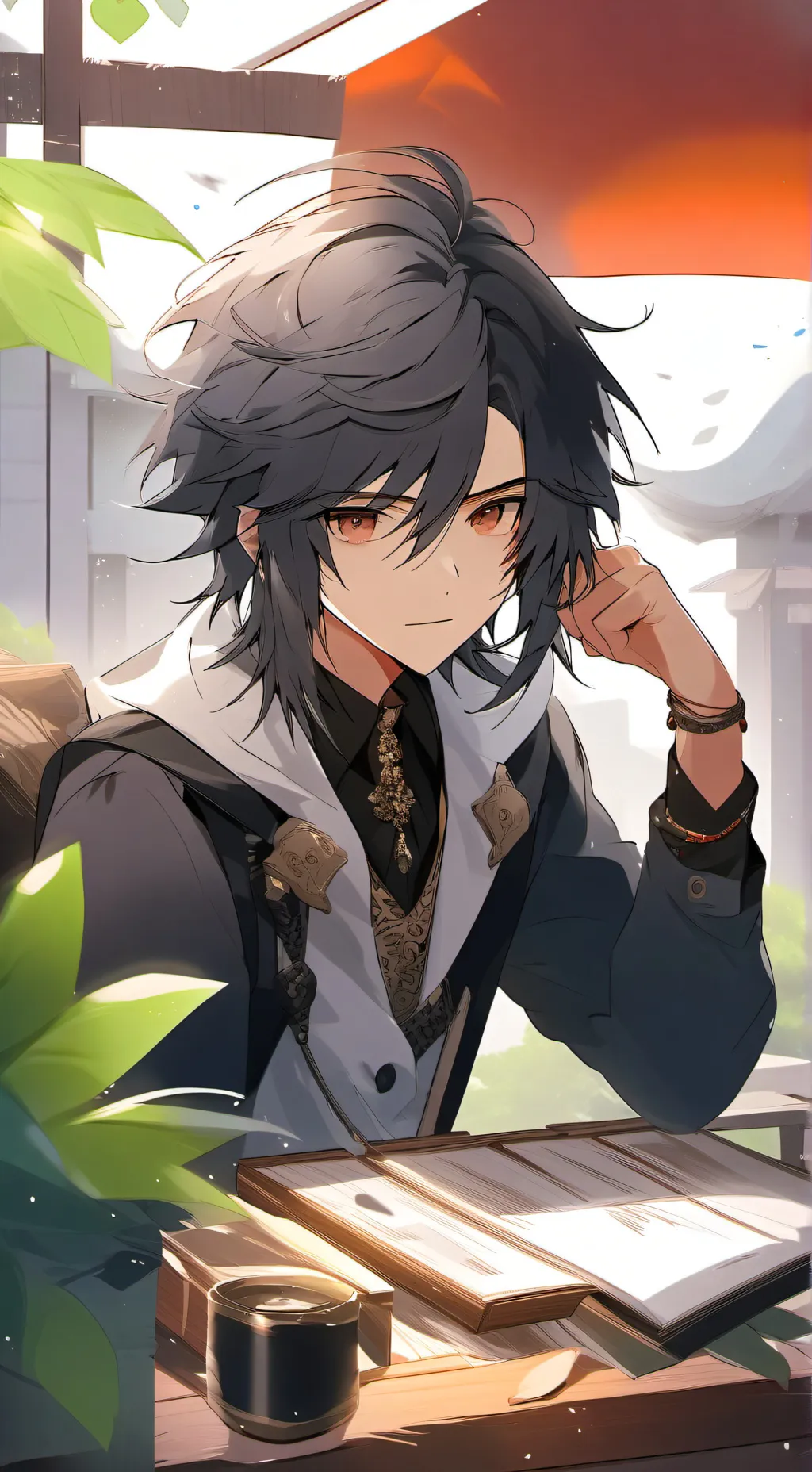 ai character: josh background